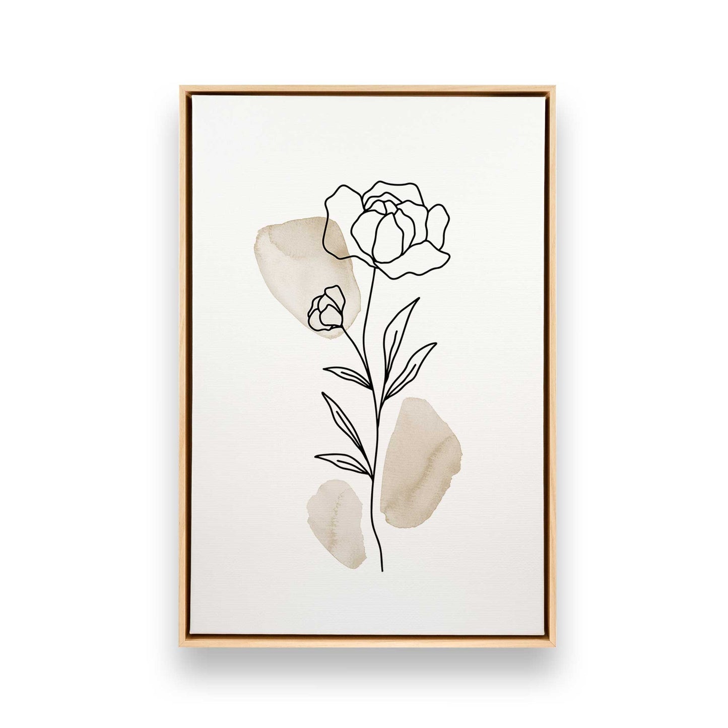 [Color:American Maple], Picture of art in a American Maple frame