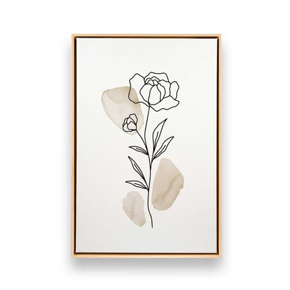 [Color:American Maple], Picture of art in a American Maple frame