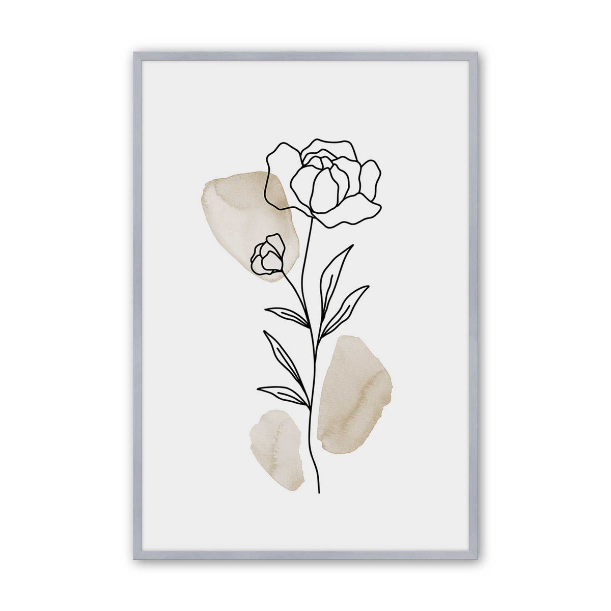 [Color:Polished Chrome], Picture of art in a Polished Chrome frame