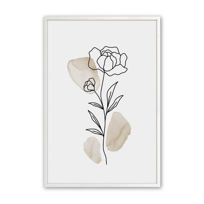[Color:Opaque White], Picture of art in a Opaque White frame