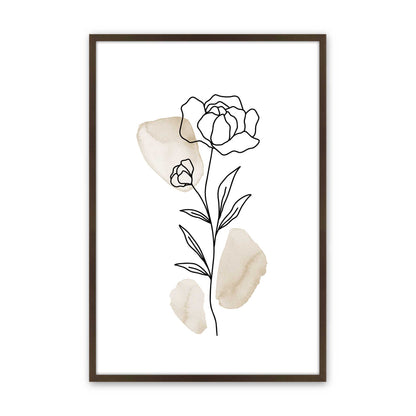 [Color:Belvinder Brown], Picture of art in a Belvinder Brown frame