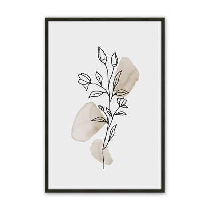 Chill Flower Sketches Set of 3 At Prints