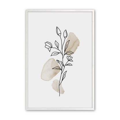 Chill Flower Sketches Set of 3 At Prints