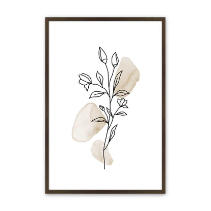 Chill Flower Sketches Set of 3 At Prints