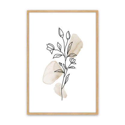 Chill Flower Sketches Set of 3 At Prints