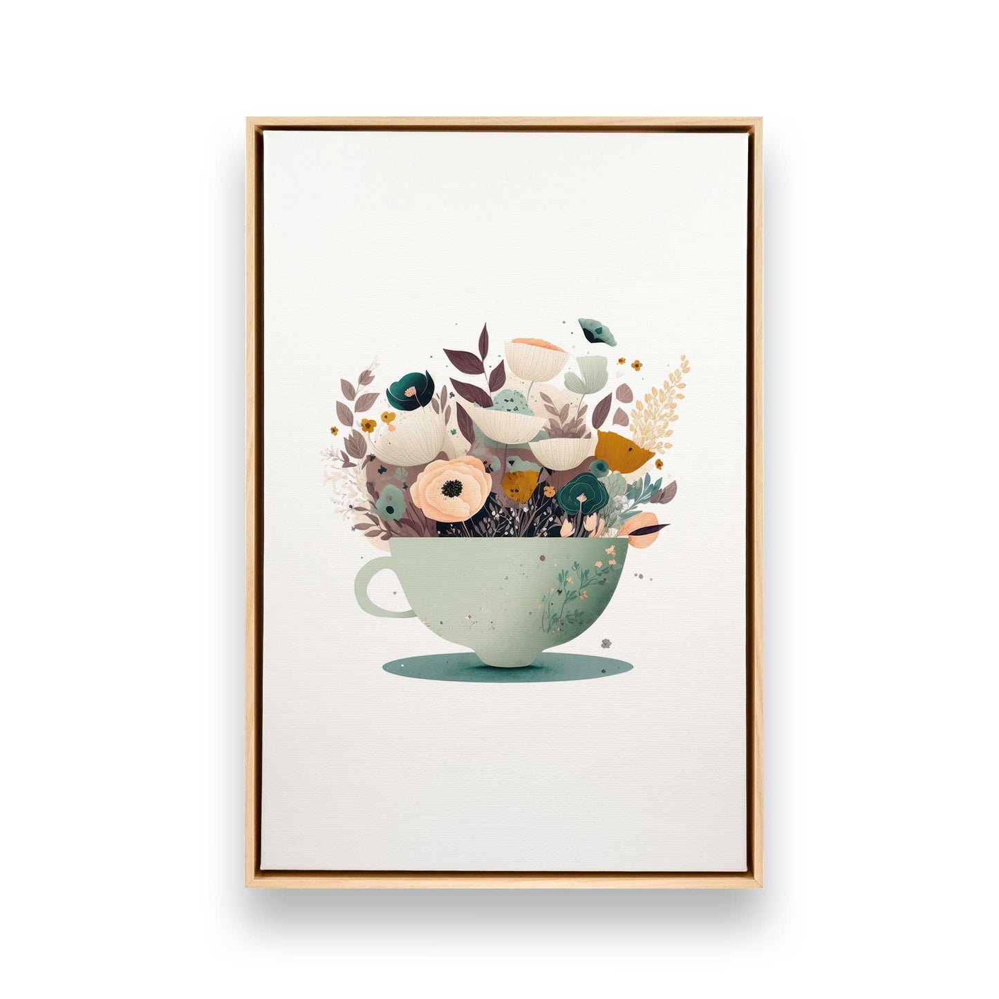 [Color:American Maple], Picture of art in a American Maple frame