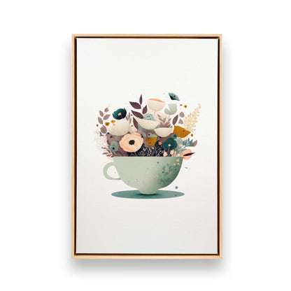 [Color:American Maple], Picture of art in a American Maple frame