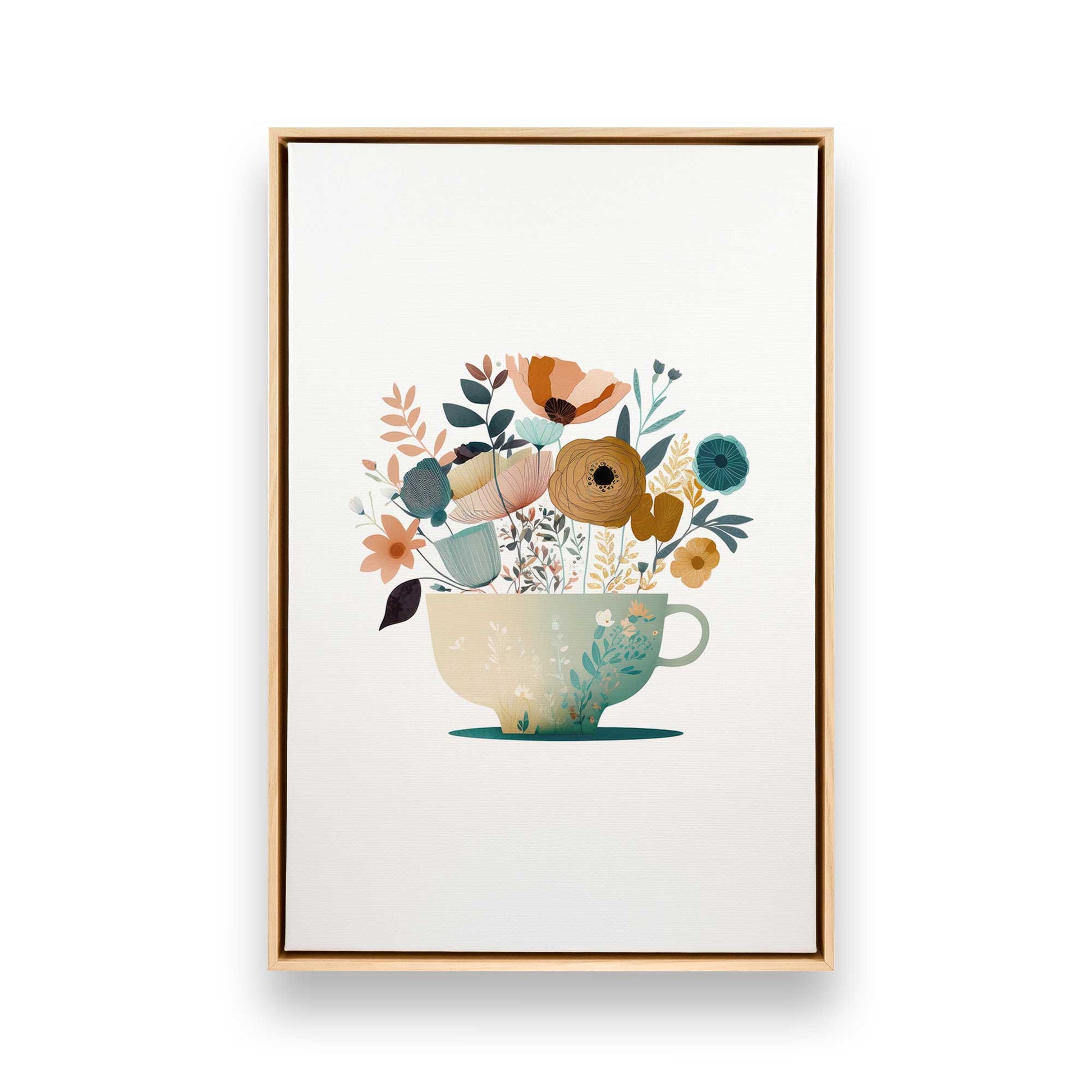 [Color:American Maple], Picture of art in an American Maple frame
