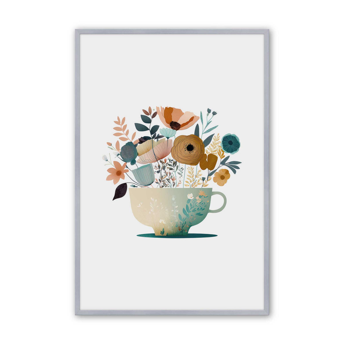 [Color:Polished Chrome], Picture of art in a Polished Chrome frame