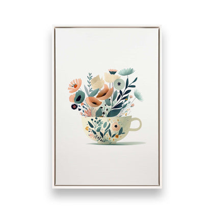 Happy Cups, Set of 3 Canvas Prints