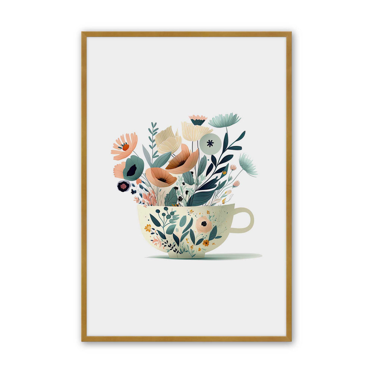 Happy Cups Set of 3 At Prints