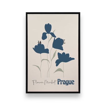 [Color:Satin Black], Picture of art in a Satin Black frame