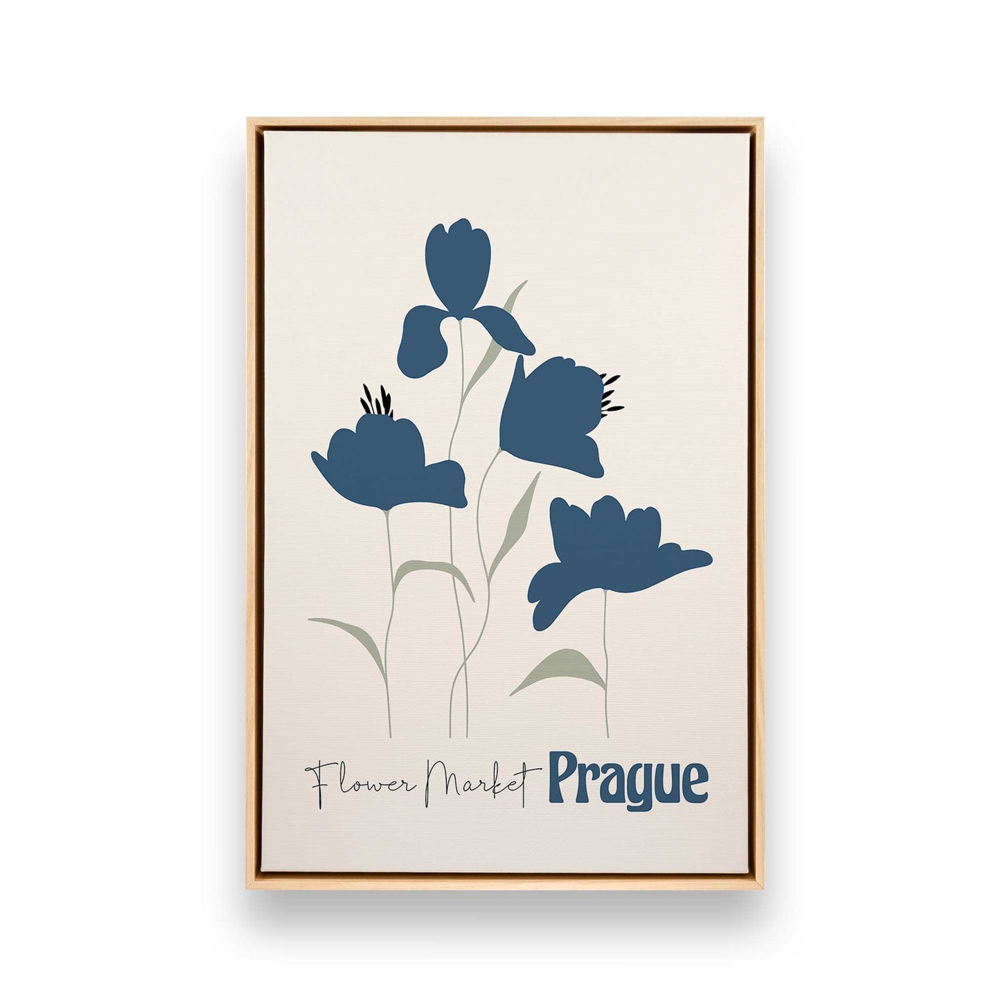 [Color:American Maple], Picture of art in a American Maple frame