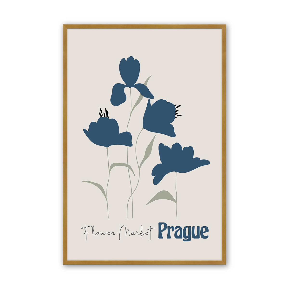 [Color:Polished Gold], Picture of art in a Polished Gold frame
