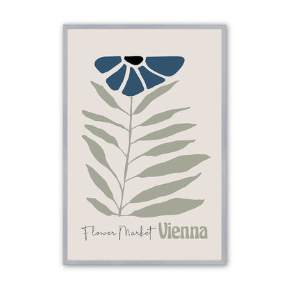 Blue Global Blooms Set of 3 At Prints