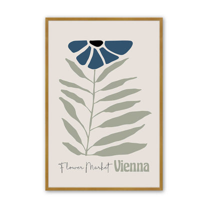 Blue Global Blooms Set of 3 At Prints
