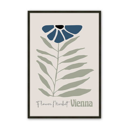 Blue Global Blooms Set of 3 At Prints