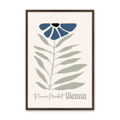 Blue Global Blooms Set of 3 At Prints