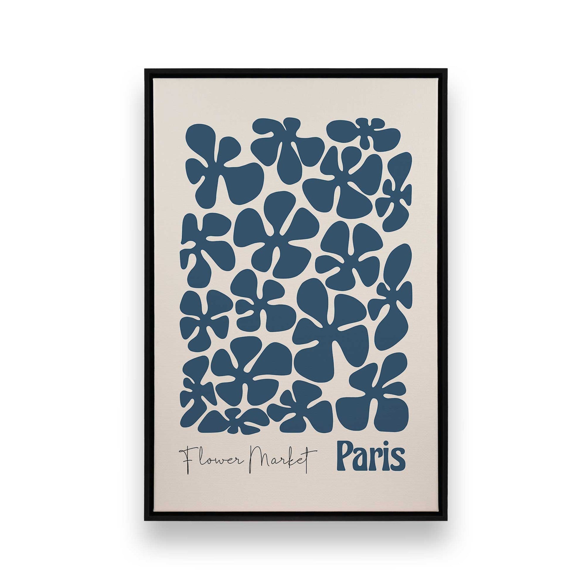 [Color:Satin Black], Picture of art in a Satin Black frame