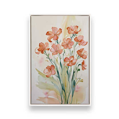 [Color:Opaque White], Picture of art in a White frame
