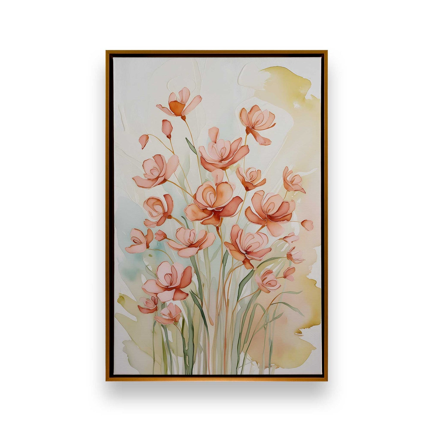 [Color:Polished Gold], Picture of art in a Polished Gold frame