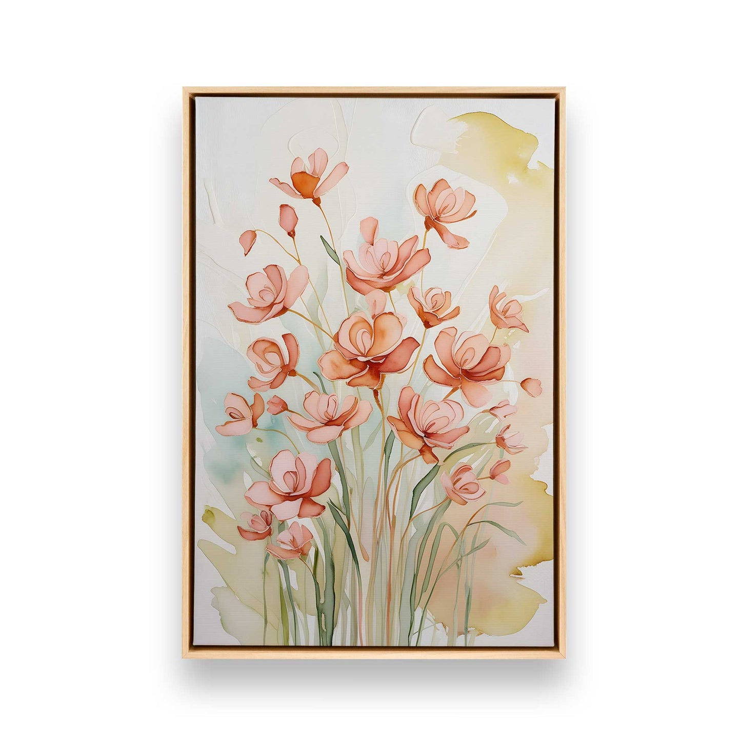 [Color:American Maple], Picture of art in a American Maple frame