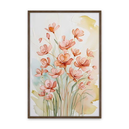[Color:Walnut], Picture of art in a Walnut frame