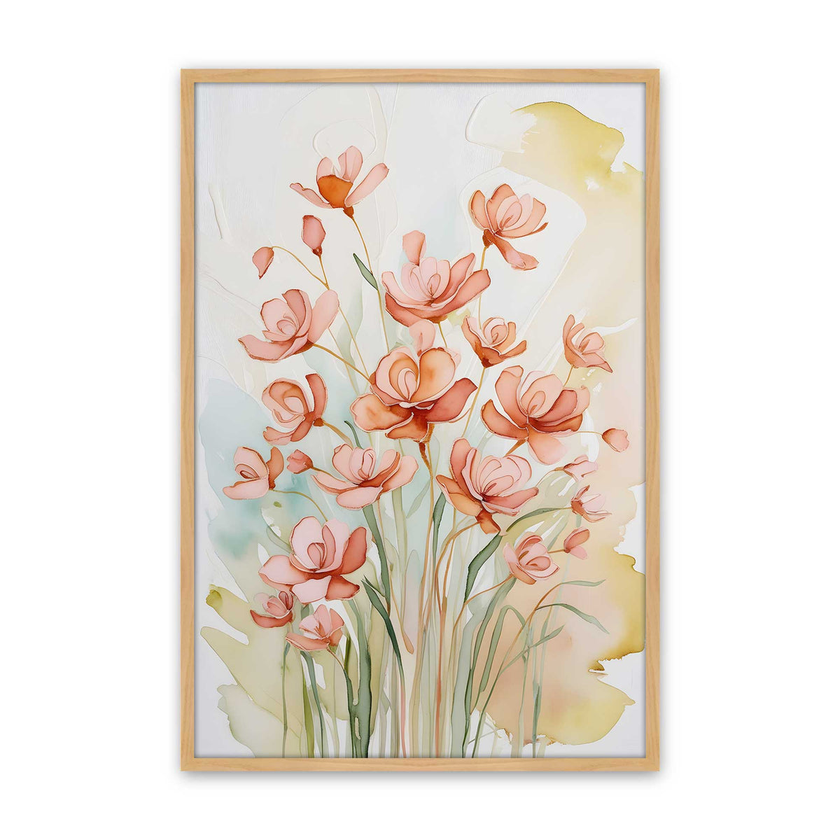 [Color:American Maple], Picture of art in an American Maple frame