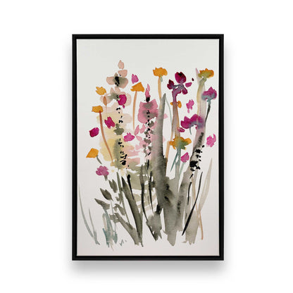 [Color:Satin Black], Picture of art in a Satin Black frame