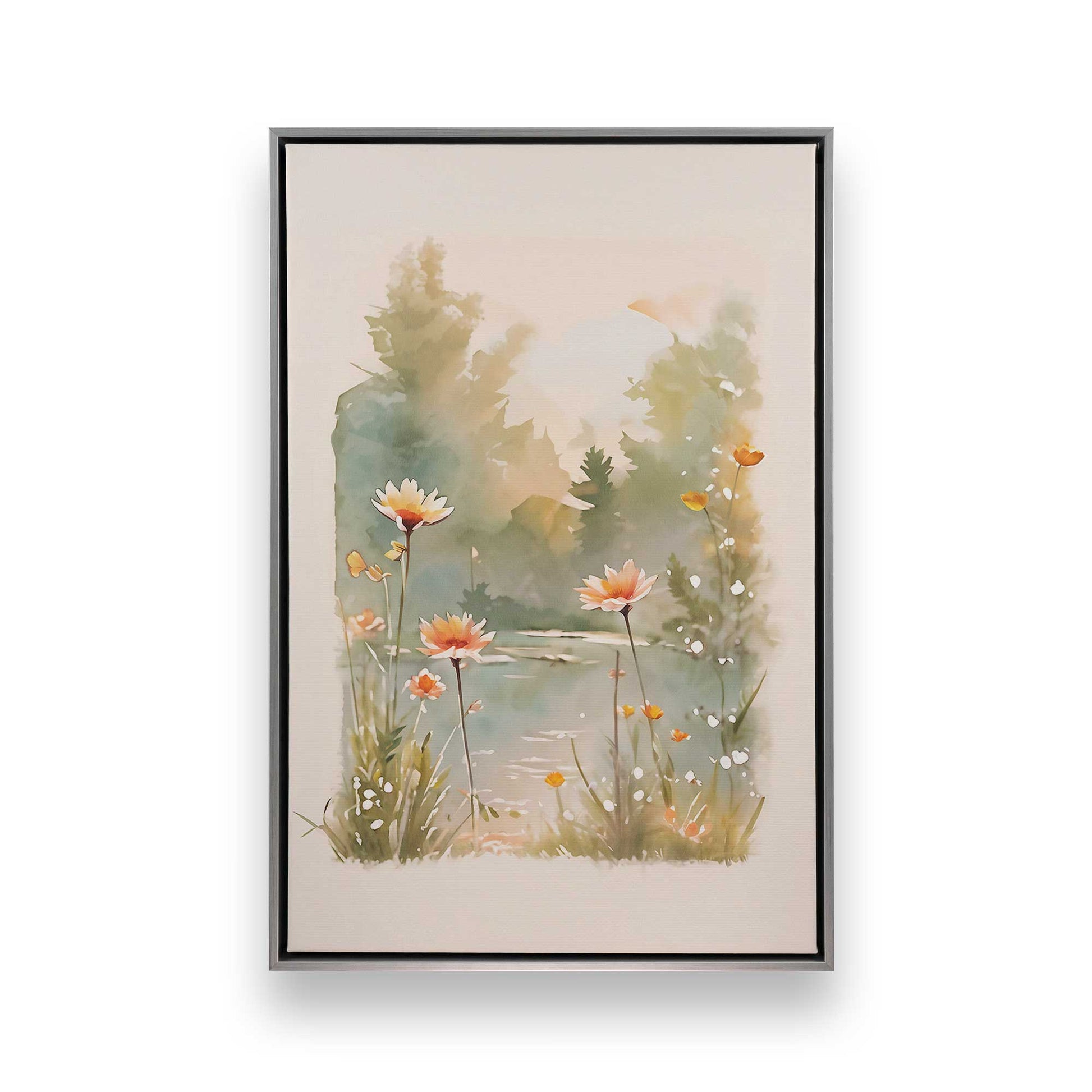 [Color:Polished Chrome], Picture of art in a Polished Chrome frame