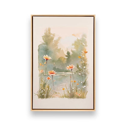 [Color:American Maple], Picture of art in a American Maple frame