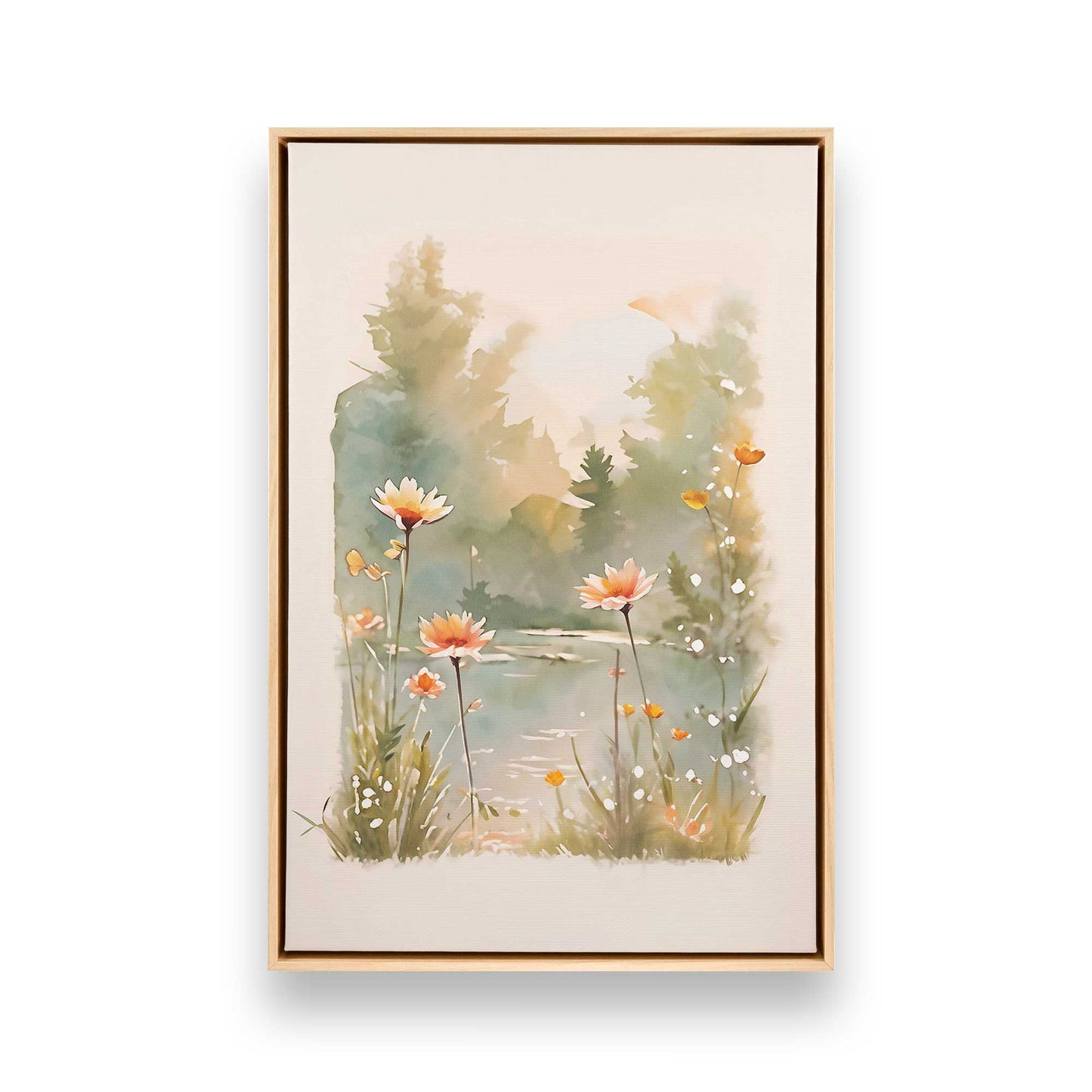 [Color:American Maple], Picture of art in an American Maple frame
