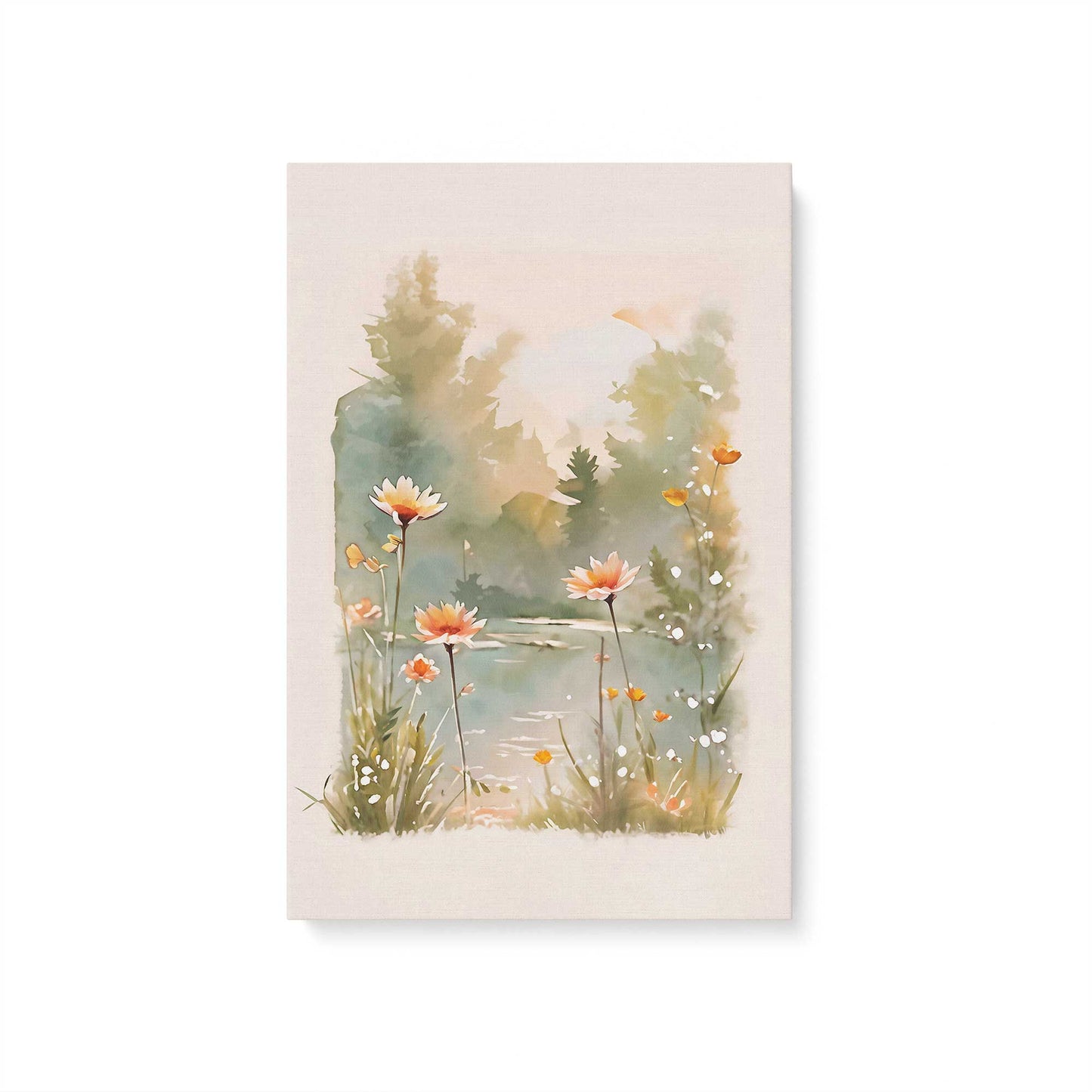 [Color:Stretched Canvas], Picture of art