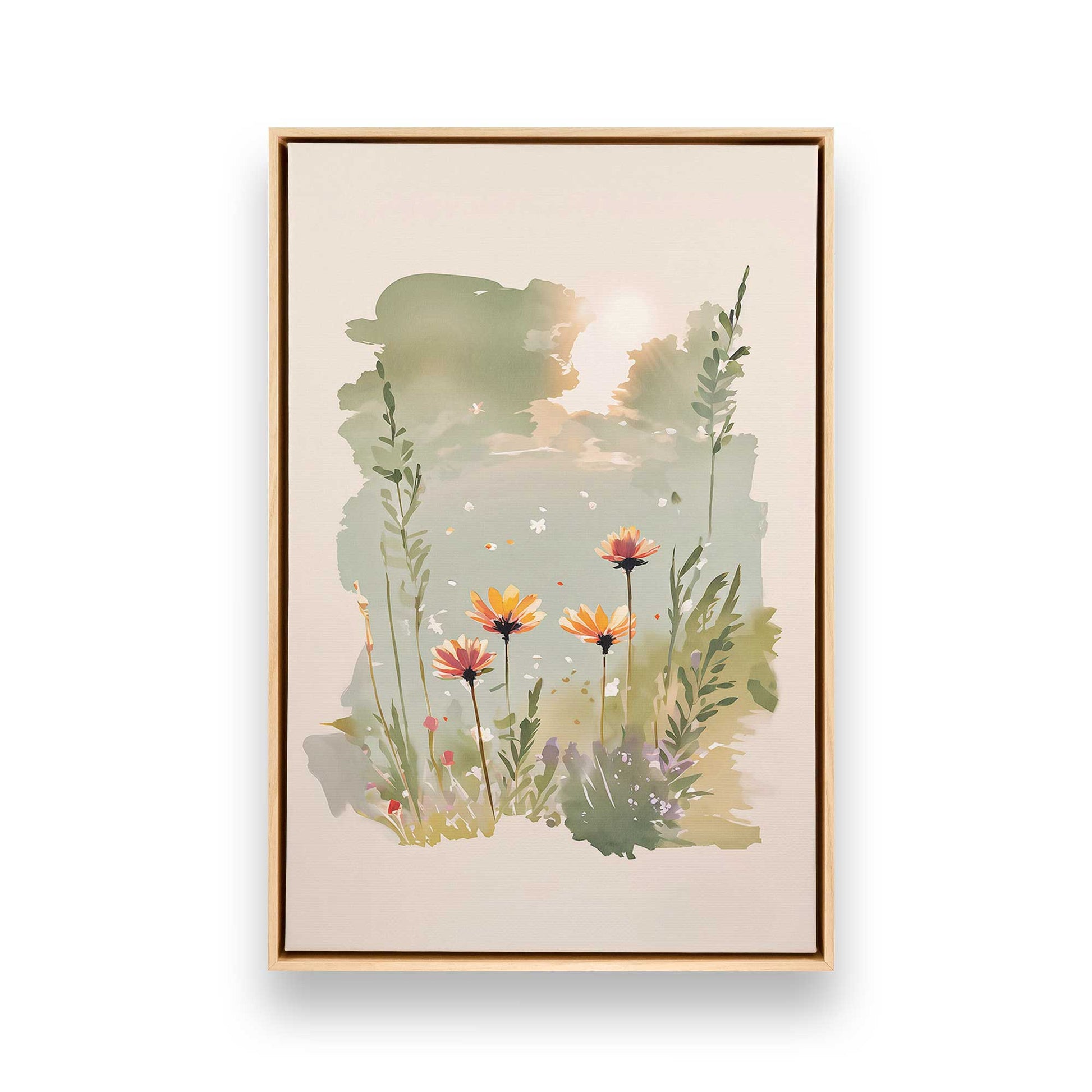 [Color:American Maple], Picture of art in an American Maple frame