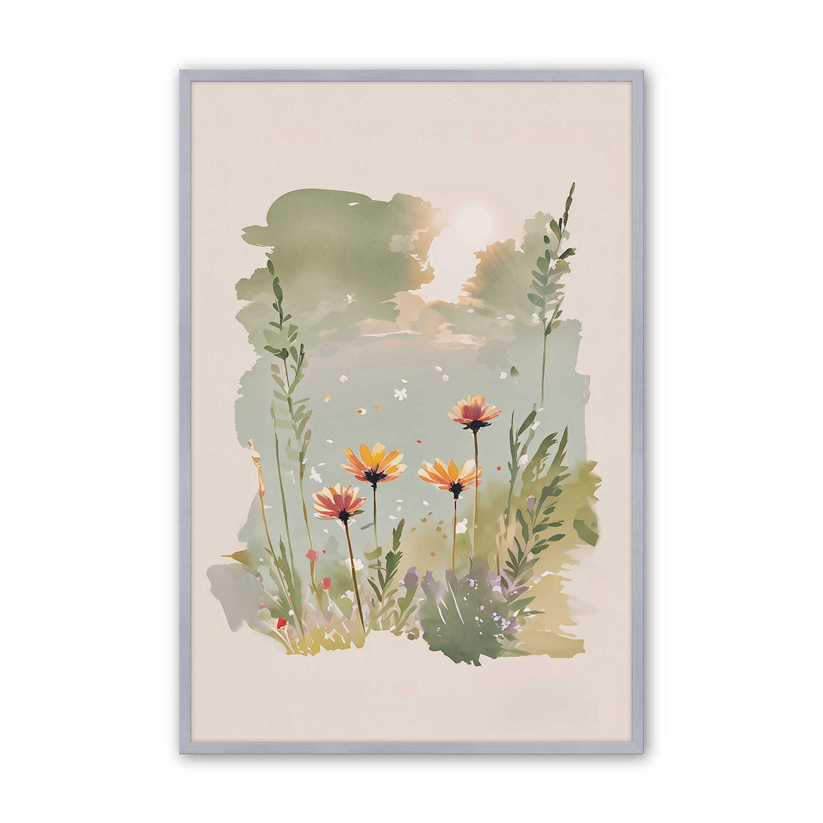 [Color:Polished Chrome], Picture of art in a Polished Chrome frame