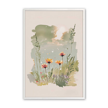 [Color:Opaque White], Picture of art in a Opaque White frame