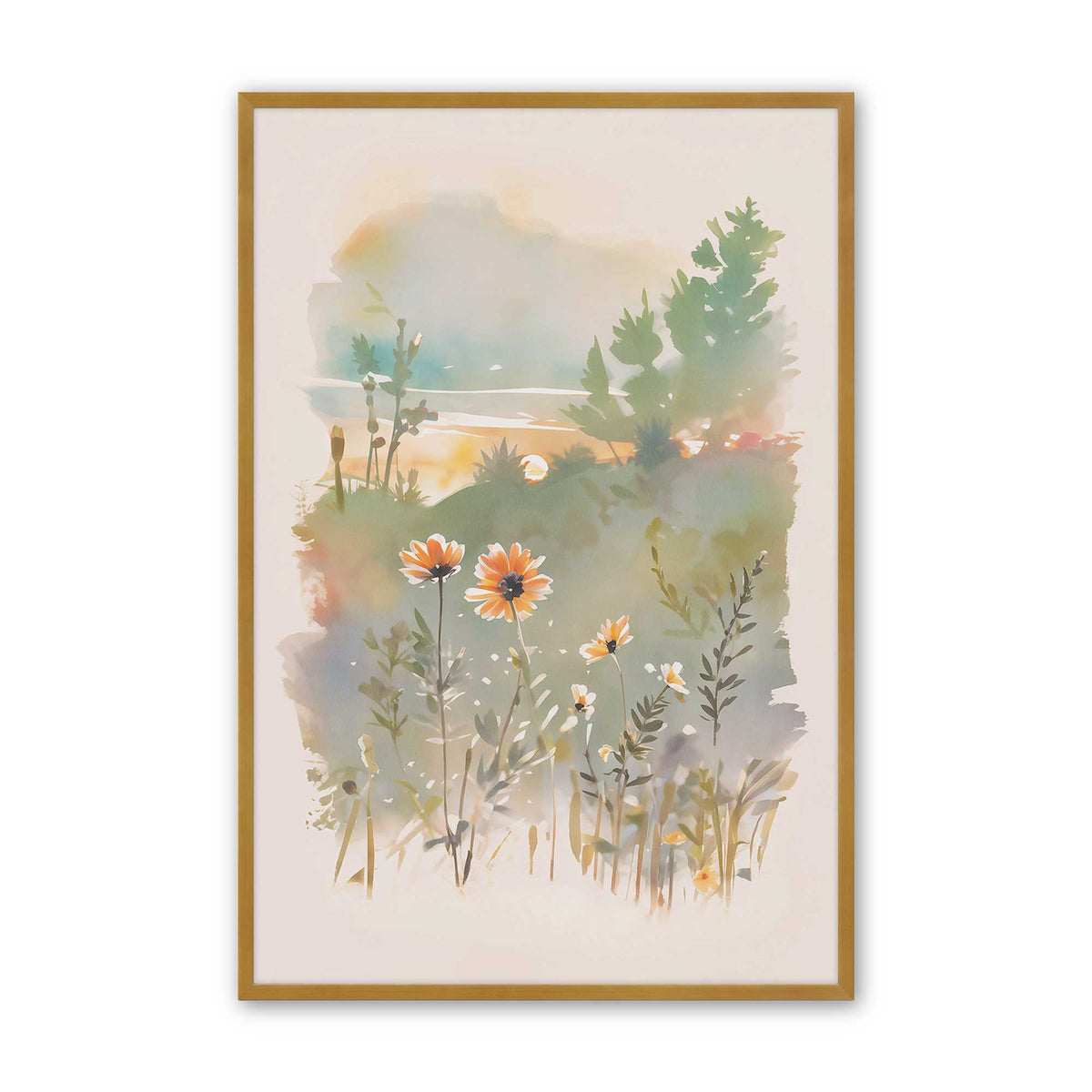 Sunny Flower Days Set of 3 At Prints