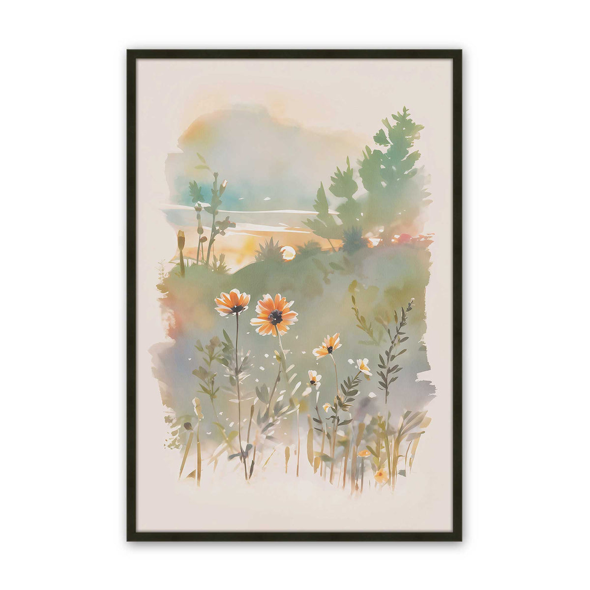 Sunny Flower Days Set of 3 At Prints