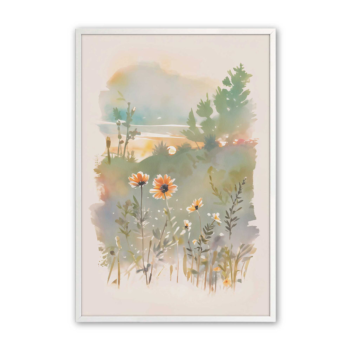 Sunny Flower Days Set of 3 At Prints