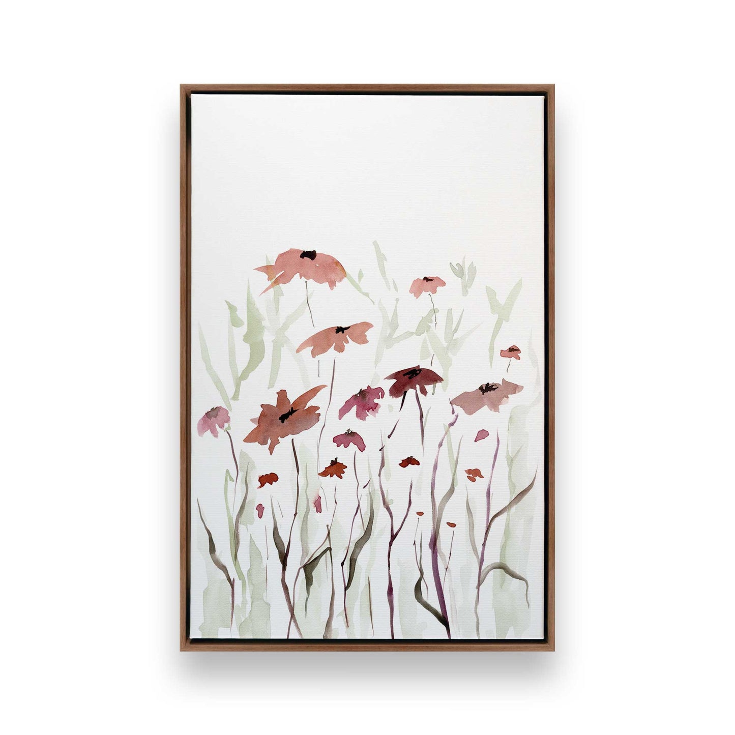 [Color:Walnut], Picture of art in a Walnut frame
