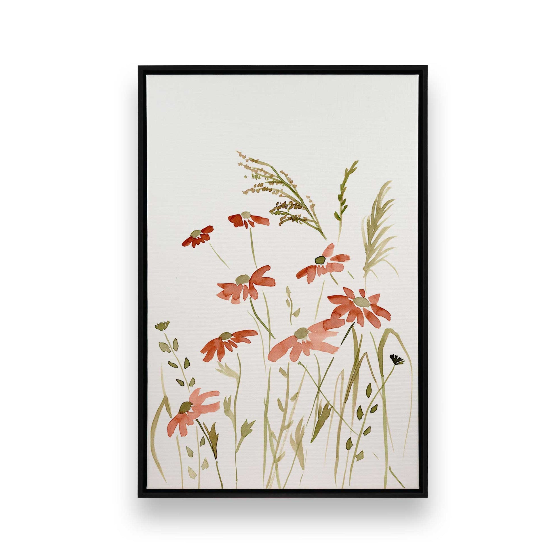 [Color:Satin Black], Picture of art in a Satin Black frame