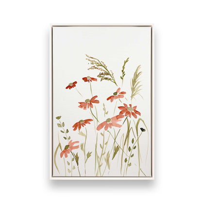 [Color:Opaque White], Picture of art in a White frame