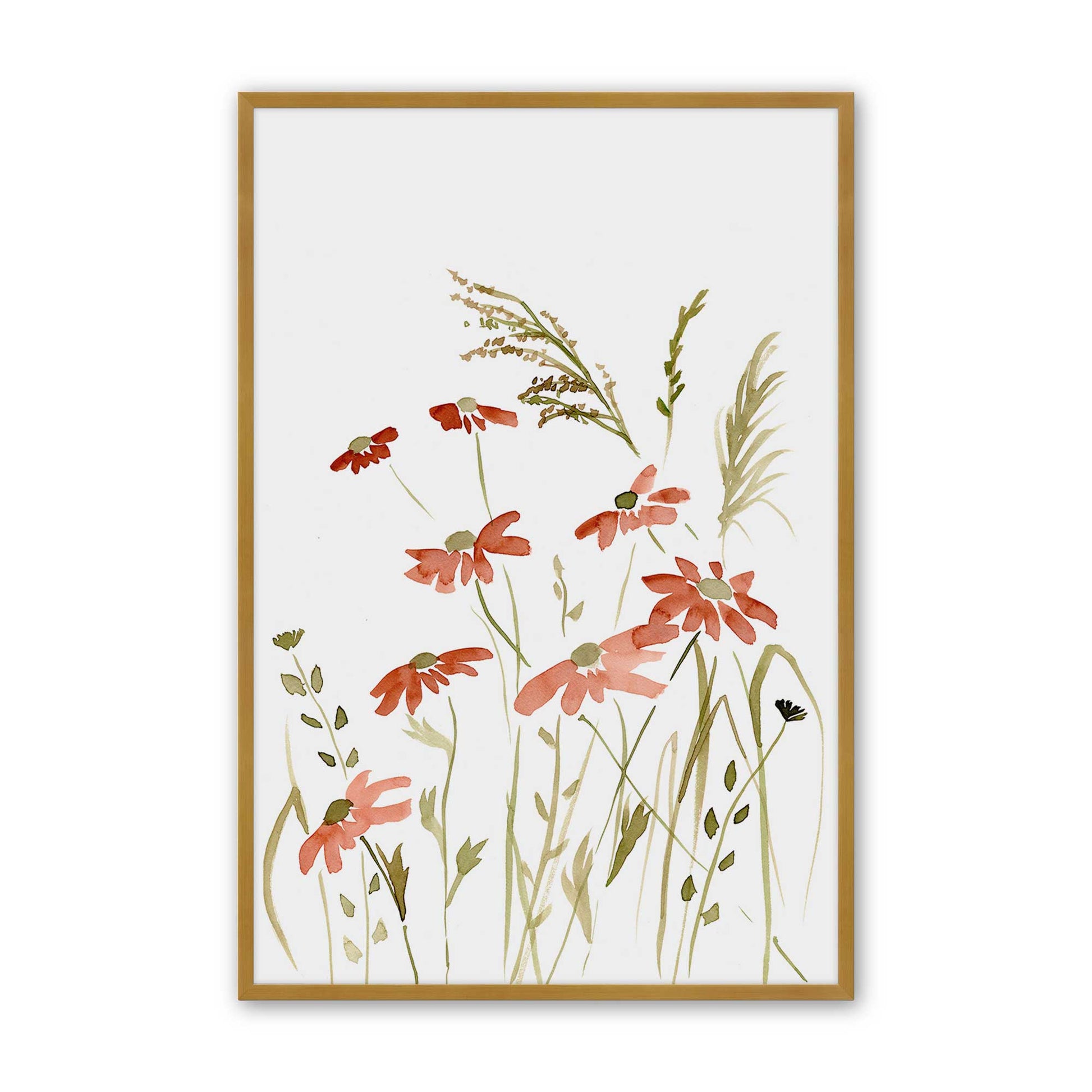 [Color:Polished Gold], Picture of art in a Polished Gold frame