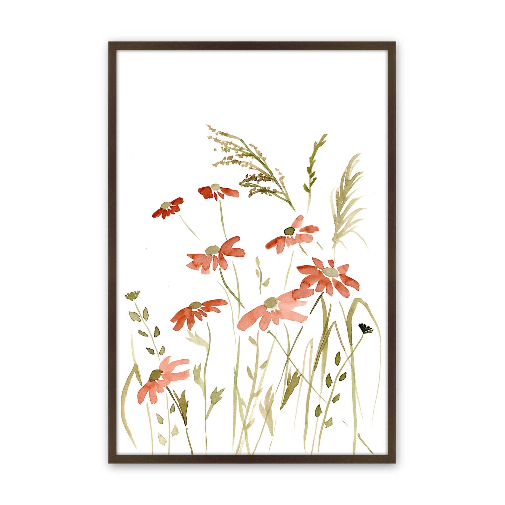 [Color:Belvinder Brown], Picture of art in a Belvinder Brown frame