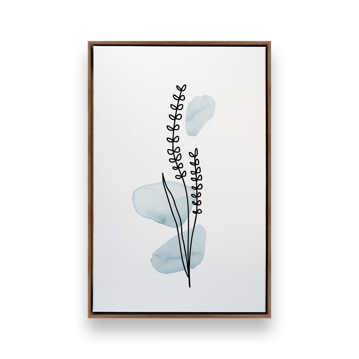 [Color:Walnut], Picture of art in a Walnut frame