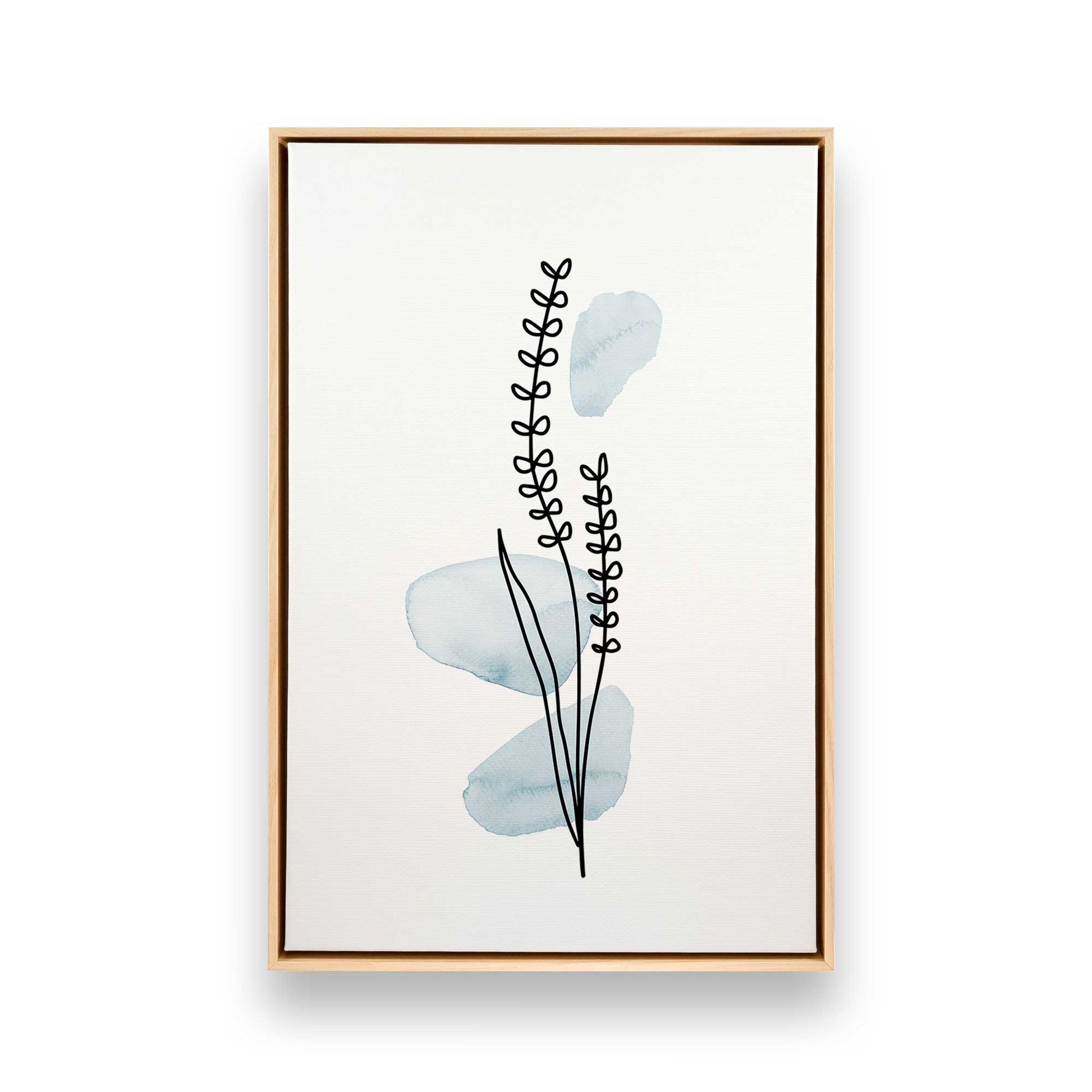 [Color:American Maple], Picture of art in a American Maple frame