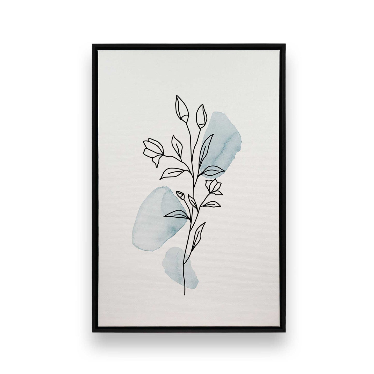 Breezy Plant Lines, Set of 3 Canvas Prints