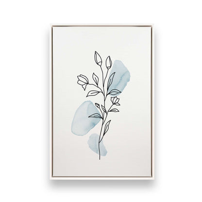 Breezy Plant Lines, Set of 3 Canvas Prints