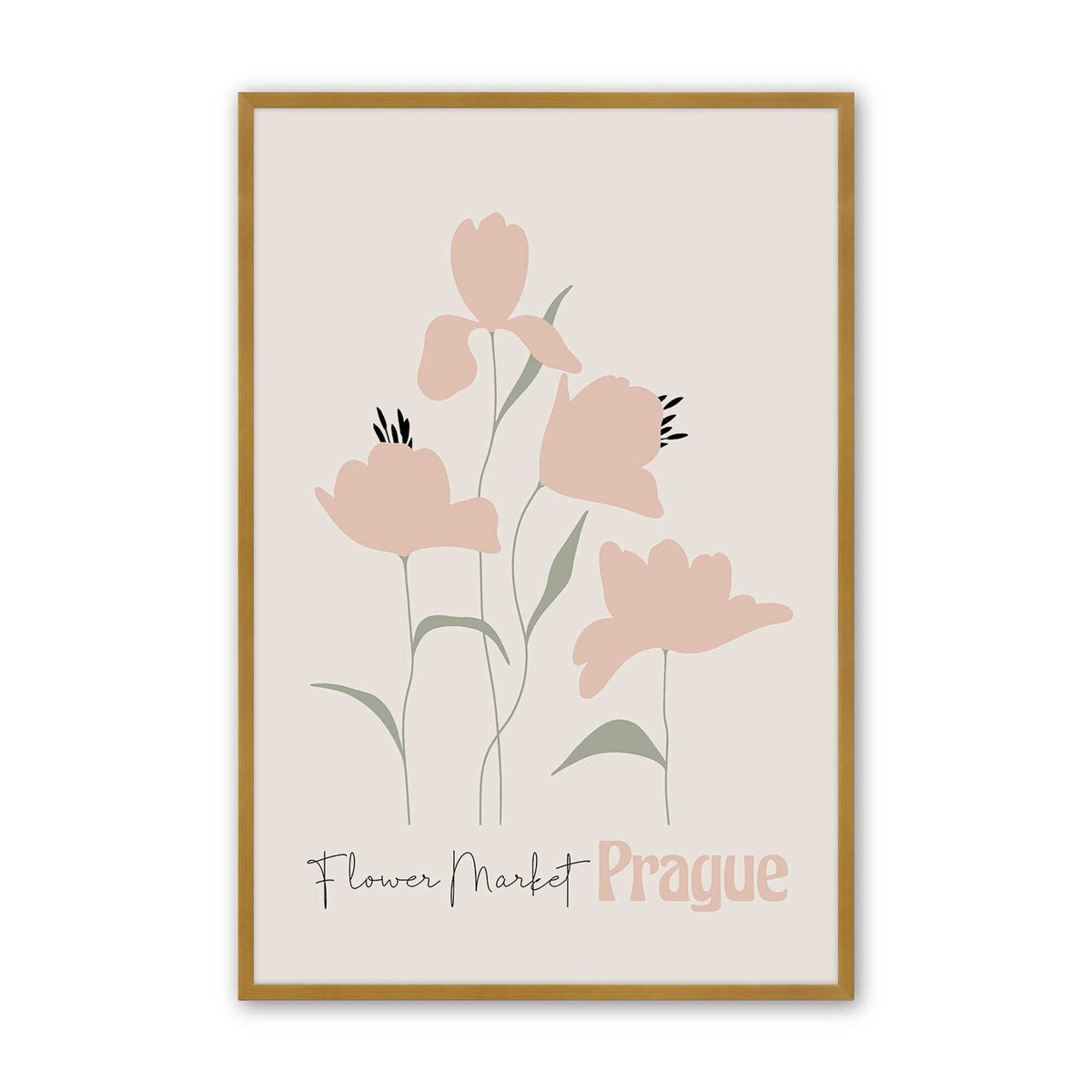 [Color:Polished Gold], Picture of art in a Polished Gold frame