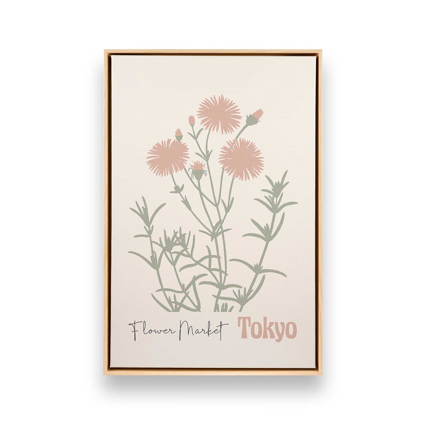 [Color:American Maple], Picture of art in a American Maple frame